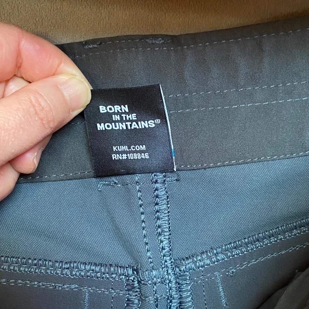 Kuhl Carbon Gray Outdoor Resistor Pant Tapered 32 x 34 - Picture 3 of 12